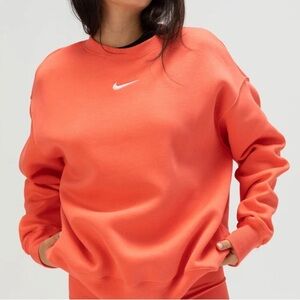 Nike Women's Sweatshirt in coral